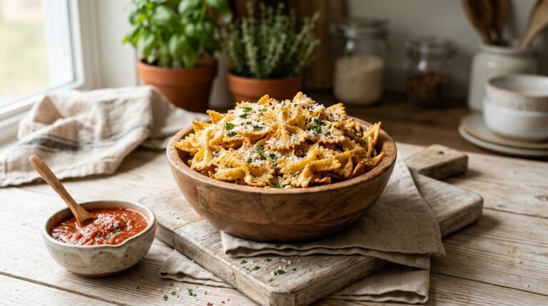 Pasta Chips (Viral Air Fryer Hack)