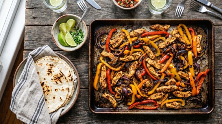 The Ultimate Sheet-Pan Chicken Fajitas (Stupidly Easy Weeknight Dinner)