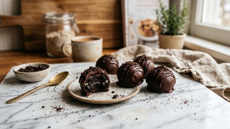 Lazy 3-Ingredient No-Bake Oreo Truffles