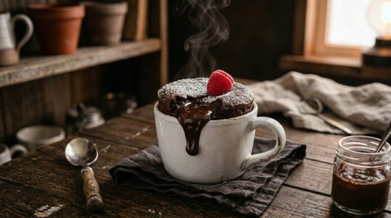 Minute Chocolate Lava Mug Cake