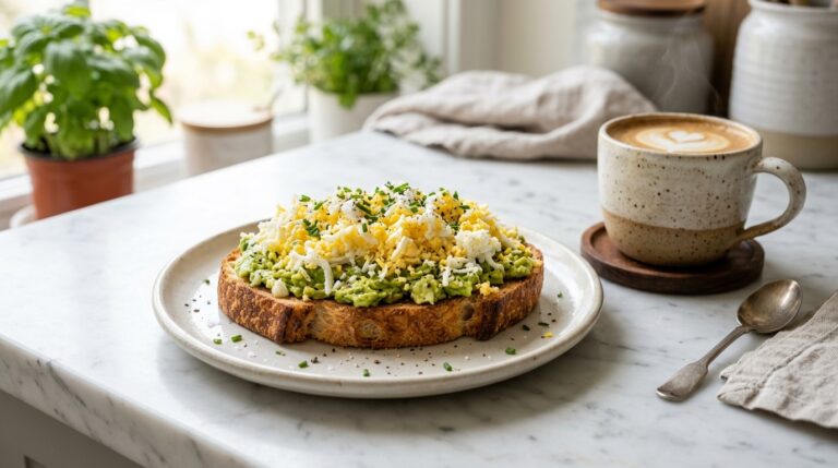 The Viral Grated Egg Avocado Toast (5-Minute Breakfast Hack)