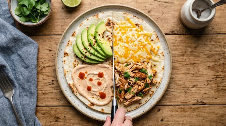 The Viral 4-Way Tortilla Fold Hack (Ultimate Quesadilla!)
