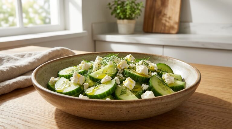 The Ultimate Refreshing Cucumber and Feta Salad Recipe: 10-Minute Summer Delight